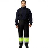 Брюки рабочие зимние муж. з28-БР лимон/черн (р.56-58) 170-176