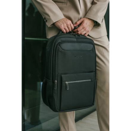 Рюкзак HEIKKI UTILITY (ХЕЙКИ) универсальный, 2 отделения, отделение для ноутбука, USB-порт, 44х31х17 см, 273862