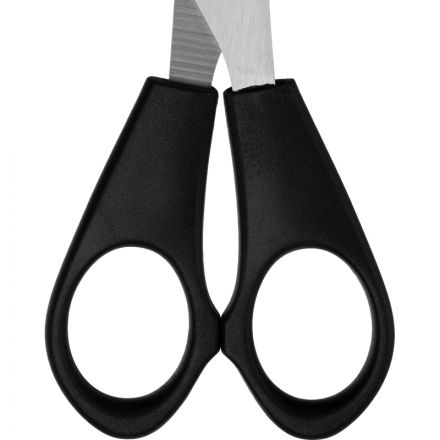 Ножницы Выбор есть 180 мм с пластиковыми ручками, цвет черный