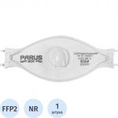 Полумаска фильтрующая PARUS 2CK с кл FFP2 NR D до 12ПДК