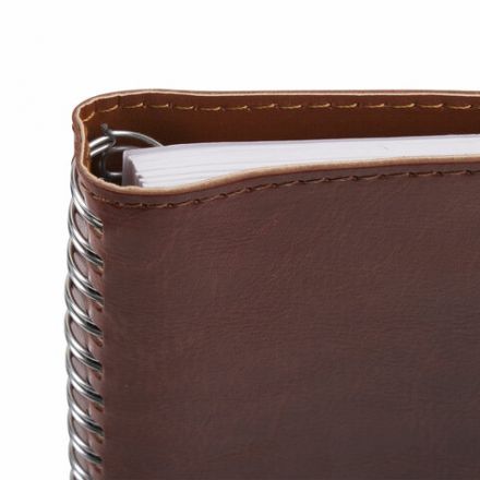 Тетрадь БОЛЬШОЙ ФОРМАТ (200x252 мм) В5, BRAUBERG "Office PRO", под кожу, гребень, клетка, 80 л., коричневый, 111047 Тетрадь БОЛЬШОЙ ФОРМАТ (200x252 мм) В5, BRAUBERG "Office PRO", под кожу, гребень, клетка, 80 л., коричневый, 111047