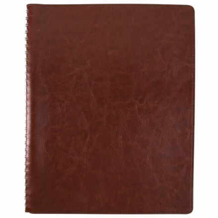 Тетрадь БОЛЬШОЙ ФОРМАТ (200x252 мм) В5, BRAUBERG "Office PRO", под кожу, гребень, клетка, 80 л., коричневый, 111047 Тетрадь БОЛЬШОЙ ФОРМАТ (200x252 мм) В5, BRAUBERG "Office PRO", под кожу, гребень, клетка, 80 л., коричневый, 111047