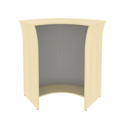 Riva Стойка угловая (радиусный элемент-ролета) А.РС-5.5 ролета Клён 950*950*1150 Riva Стойка угловая (радиусный элемент-ролета) А.РС-5.5 ролета Клён 950*950*1150