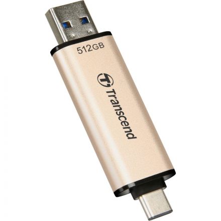 Флеш-память Transcend Jetflash 930С (TS512GJF930C)512GB/USB3.2/золот/черн