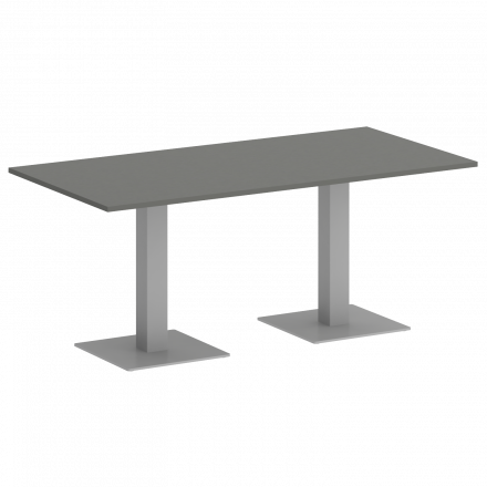 Home Office Стол прямоугольный VR.SP-5-180.2 Металлик/Серый металл 1800*900*750