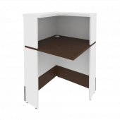 Style Угловой модуль левый Л.УМ-1 (L) Венге/Белый 736*736*1156 Style Угловой модуль левый Л.УМ-1 (L) Венге/Белый 736*736*1156