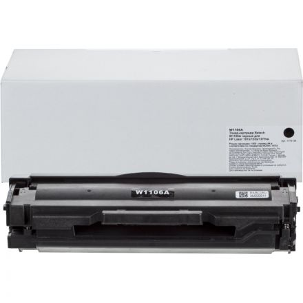 Тонер-картридж Retech W1106A чер. для HP Laser 107a/135a/137fnw