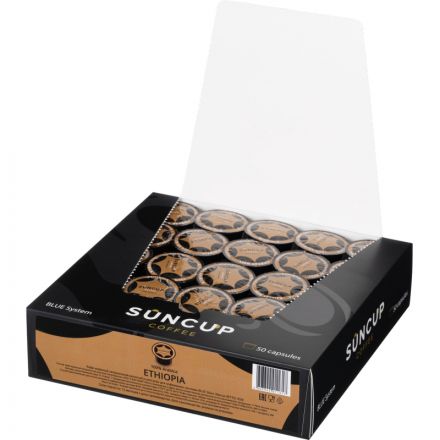 Кофе в капсулах Suncup Ethiopia жареный, молотый, 50кап/1уп