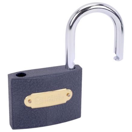 Замок навесной чугунный "Стандарт", ширина 75 мм, английский, 3 ключа, ГРАНДМАСТЕР, 671294 Замок навесной чугунный "Стандарт", ширина 75 мм, английский, 3 ключа, ГРАНДМАСТЕР, 671294