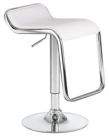 Набор 2 шт Стул барный DOBRIN CRACK, белый