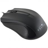 Мышь компьютерная Oklick 225M черный оптическая (1200dpi) USB (2but)