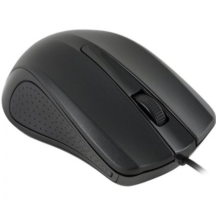 Мышь компьютерная Oklick 225M черный оптическая (1200dpi) USB (2but)