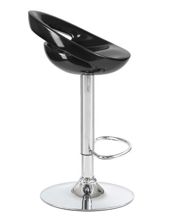 Набор 2 шт Стул барный DOBRIN DISCO, чёрный