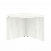 Yalta Элемент наборного стола переговорного LT.SPU (L) Снежная патина 800*800*750