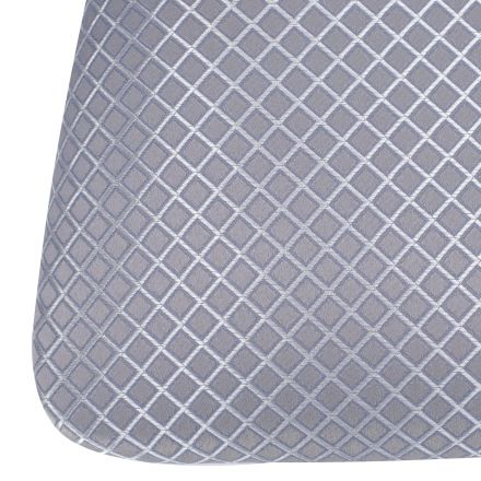 Стул Leset Юта, Белый патина серебро, Атина серебро, Ткань Жаккард Стул Leset Юта, Белый патина серебро, Атина серебро, Ткань Жаккард