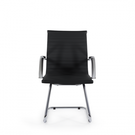 Кресло СН-300 Кайман Н/п soft хром S-0401 (черный) Кресло СН-300 Кайман Н/п soft хром S-0401 (черный)