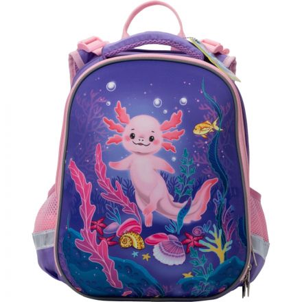 Ранец Комус Класс Аксолотль 2 отд., эргоном, с мешком(пристегив)