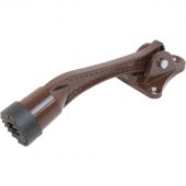 Фиксатор _УЗК_козья ножка дверной Аллюр КН-130 РУ ( 15479) корич. RAL8017 Фиксатор _УЗК_козья ножка дверной Аллюр КН-130 РУ ( 15479) корич. RAL8017