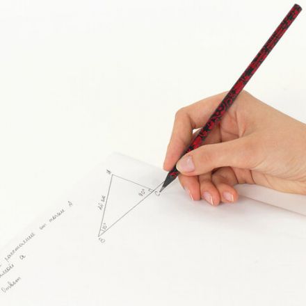 Карандаш чернографитный BRAUBERG "PREMIUM TURKEY", 1 шт., "Lily", НВ, ассорти, дисплей,181564