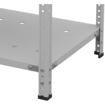 Стеллаж металлический ГТС_ТС Лайт, 2200x1000x400, Полки: 6 шт. метал. перф Стеллаж металлический ГТС_ТС Лайт, 2200x1000x400, Полки: 6 шт. метал. перф