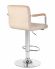 Стул барный DOBRIN KRUGER ARM, бежевый велюр (MJ9-10)