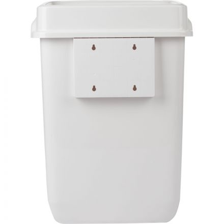 Корзина для мусора Luscan Prof Etalon 32л белый 151040