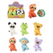 Игрушка-антистресс "ЗВЕРЮШКА-ОБНИМАШКА", ассорти 6 видов, дисплей, JOLLY JOT (ДЖОЛЛИ ДЖОТ), 665785