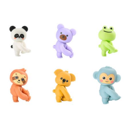Игрушка-антистресс "ЗВЕРЮШКА-ОБНИМАШКА", ассорти 6 видов, дисплей, JOLLY JOT (ДЖОЛЛИ ДЖОТ), 665785