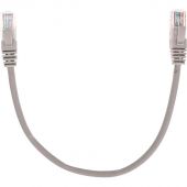 Патч-корд REXANT U/UTP, CAT 5e, 26AWG, LSZH, серый, 0,3м (02-0100-03)