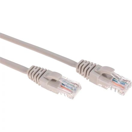 Патч-корд REXANT U/UTP, CAT 5e, 26AWG, LSZH, серый, 0,3м (02-0100-03)
