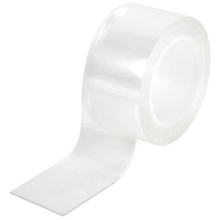 Многоразовая двухсторонняя прозрачная крепежная лента, скотч NANO tape, 2 м x 3 см, толщина 1 мм, WBZ (ВБЗ), 700425 Многоразовая двухсторонняя прозрачная крепежная лента, скотч NANO tape, 2 м x 3 см, толщина 1 мм, WBZ (ВБЗ), 700425