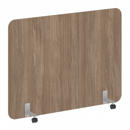 R-line Перегородка на металлических опорах, на роликах DP.R-160-120 Дуб аризона/Серый металл 1600*18*1200