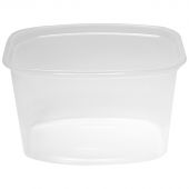 Контейнеры одноразовые OfficeClean 750мл, набор 100шт., без крышек, 138*102*91мм, ПП, прозрачные