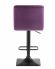 Стул барный DOBRIN DOMINIC, фиолет велюр (MJ9-58)