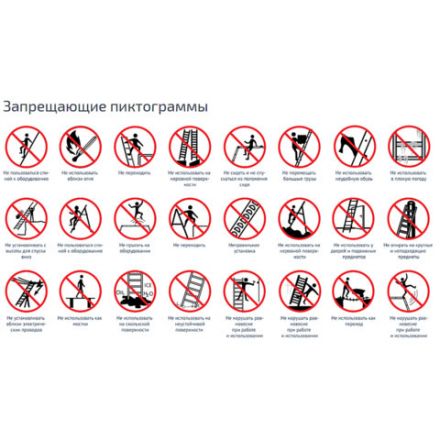 Стремянка алюминиевая двухсторонняя 2х2 ступени, высота площадки 0,43 м, до 150 кг, вес 1,8 кг, НОВАЯ ВЫСОТА, 1120202