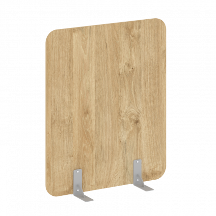 R-line Перегородки на металлических опорах на фетровых подпятниках DP.F-100-120 Тиквуд светлый/Серый металл 1000*18*1200 R-line Перегородки на металлических опорах на фетровых подпятниках DP.F-100-120 Тиквуд светлый/Серый металл 1000*18*1200