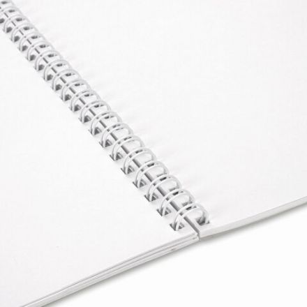 Альбом для рисования А4, 24 л., гребень, обложка картон, BRAUBERG, 195х285 мм, МИКС-1, 107108