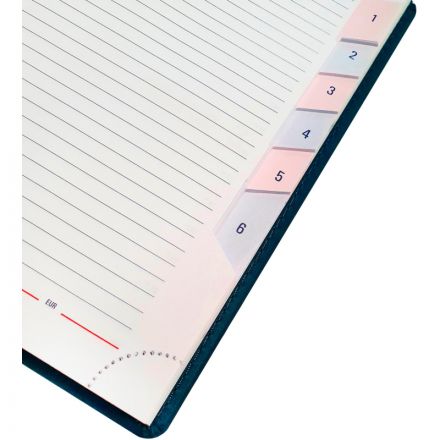 Ежедневник датированный 2026 Attache А5, 180л, 143х210мм, Сиам, синий