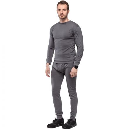 Белье нательное трикотаж зимнее цв.серый (р.56-58)р.182-188