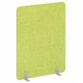 R-line soft Перегородки на металлических опорах на фетровых подпятниках AP.F-140-180 Romeo 07/Серый металл 1400*18*1800