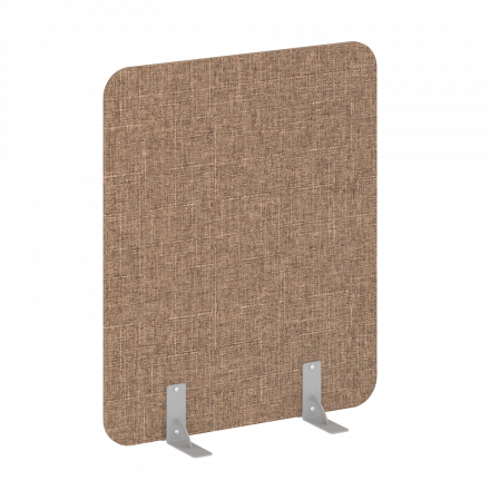 R-line soft Перегородки на металлических опорах на фетровых подпятниках AP.F-100-120 Romeo 03/Серый металл 1000*18*1200