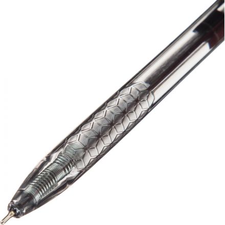 Ручка шариковая автоматическая Deli Arrow д.ш 0,7мм лин 0,35мм черн EQ01320 Ручка шариковая автоматическая Deli Arrow д.ш 0,7мм лин 0,35мм черн EQ01320