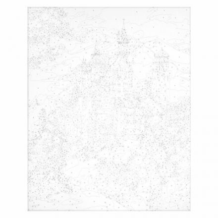 Картина по номерам 40х50 см, ОСТРОВ СОКРОВИЩ "Замок Нойшванштайн Бавария", на подрамнике, акрил, кисти, 663281