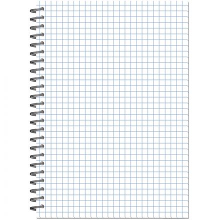 Бизнес-тетрадь А5 48л Attache Economy Office Style клетка гребень бирюзовая