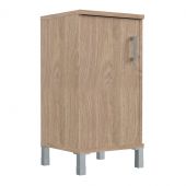 Шкаф-колонка низкая с глухой малой дверью B 411.2(R) Дуб Девон 475х450х920 BORN
