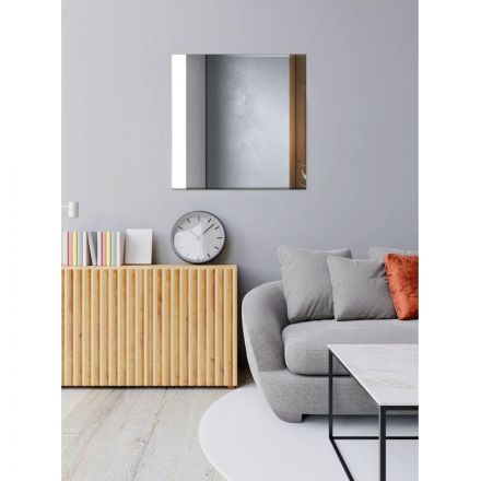 Зеркало МИР_настенное с фацетом 600Х600 (103Ф) квадрат