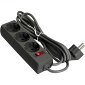 Сетевой фильтр ExeGate SP-3-5B (3р/5м, 125Дж/2200Вт черный)(EX221182RUS)