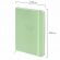 Ежедневник недатированный с резинкой А5 145х203 мм, BRAUBERG, твердый, 160 л., "Minimal", зеленый, 116303