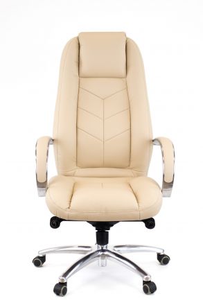 Кресло Everprof Drift Lux M Кожа Бежевый