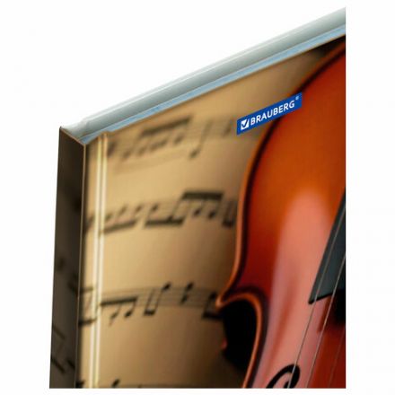 Дневник для музыкальной школы 140х210 мм, 48 л., твердый, BRAUBERG, выборочный лак, справочный материал, "Симфония", 103601 Дневник для музыкальной школы 140х210 мм, 48 л., твердый, BRAUBERG, выборочный лак, справочный материал, "Симфония", 103601